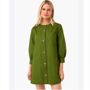Tuckernuck Blake Mini Dress in Green